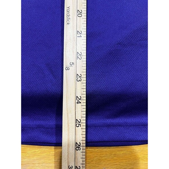 Hammer Bowling Polo Men's Size S Purple Polo 1/4 Button Up Gecko Athleisure - Picture 6 of 6